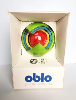 OBLO Spheres 3D Magic Plastic Puzzle Ball Intellectual Brain Teaser Ball Maze  - Image 1 of 4