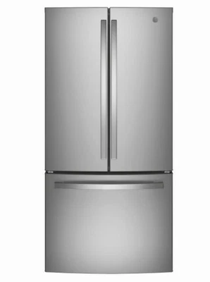 GE 33" French Door 24.7 Cu. Ft. Refrigerator - GNE25JYKFS - Image 1 of 4