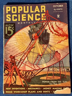 "Popular Science Monthly", Volume 125 - #4, October 1934 Foto 1 de 4