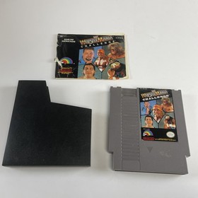 WWF Wrestlemania Challenge Nintendo NES con manuale e custodia