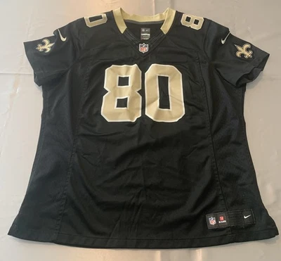Футболка мужская New Orleans Saints 2XL черная NFL Nike Jimmy Graham 80 - Изображение 1 из 4