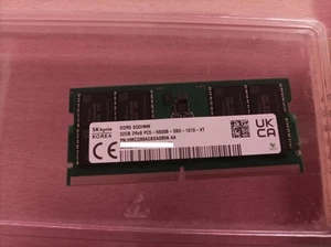 SK Hynix 32GB RAM DDR5 5600MHz SO-DIMM (HMCG88AGBSA095N AA) Laptop o Mini PC Nr2 - Bild 1 von 1