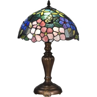 Abajur de mesa Dale Tiffany STT16081 Evelyn bronze antigo - Imagem 1 de 3