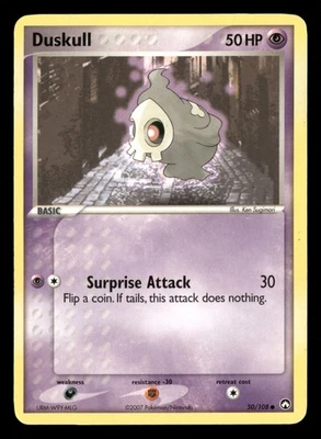 Duskull - 50/108 - Common - EX Power Keepers - Pokemon Card - MP - Image 1 of 2