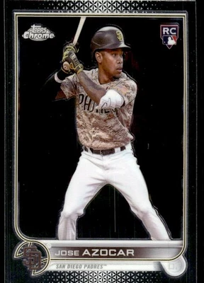 2022 Topps Chrome Update Jose Azocar Rookie San Diego Padres #USC46 - Image 1 of 2