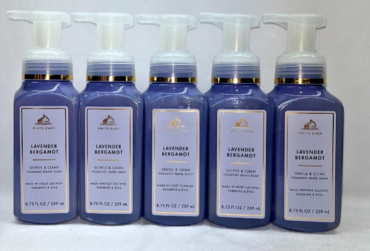 5 Lavender Bergamot Gentle Foaming Hand Soap Bath & Body Works 8.75 fl oz - Image 1 of 1