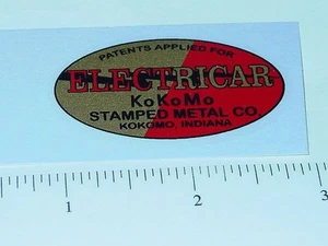KoKoMo Electricar Racer Replacement Sticker KK-001 - Picture 1 of 1