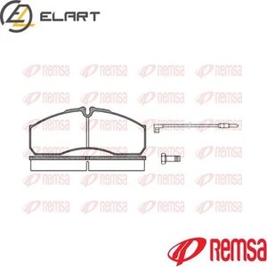 BRAKE PAD SET DISC BRAKE 0651.12 FOR IVECO DAILY/III/Platform/Chassis/Van 2.8L - Picture 1 of 6