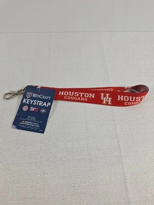 Houston Cougars Keystrap Official Licensed WinCraft Short Lanyard UH - Image 1 of 2
