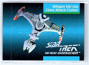 Star Trek The Next Generation 1992 #033 - Klingon VOR'CHA Class ATTACK Cruiser - Bild 1 von 2