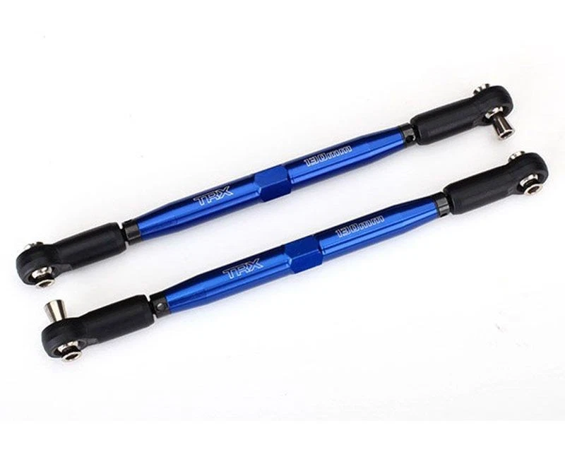 Traxxas 7748X Toe links - X-Maxx Tubes Blue-Anodized 7075-T6 Aluminum Str - Image 1 of 1