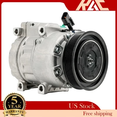 New A/C Compressor For Hyundai Santa Fe 2013 2014 2015 2016 2017 2018 977011U600 Foto 1 de 4