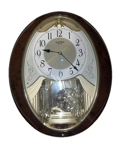 Small World Rhythm Snowflake Clock BEATLES SONG 4MJ862 (Works Great Read) - Picture 1 of 22