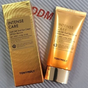 TONYMOLY Intense Gold 24K Snail Sun Cream 50ml (LSF50+) - Bild 1 von 7