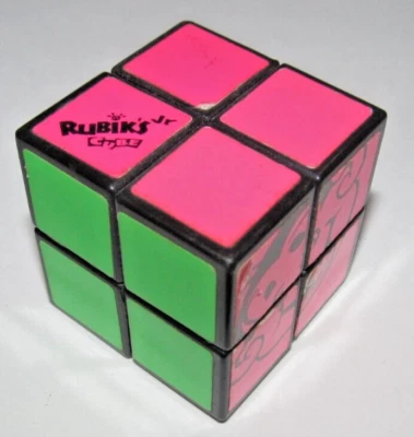 Original Rubik’s Cube Jr Junior 2x2 Puzzle 2008 Rubik's Cube Monkey - Image 1 of 3