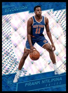 2017-18 Panini Revolution Cosmic #123 Frank Ntilikina /100