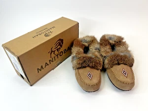 Manitobah Women’s Street Suede Moccasins Oak Size 11 - Picture 1 of 7