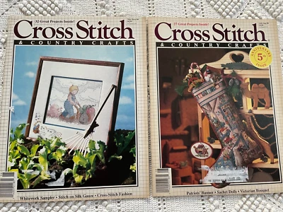 Cross Stitch & Country Crafts Magazine May/Jun & Jul/Aug 90 - Image 1 of 4