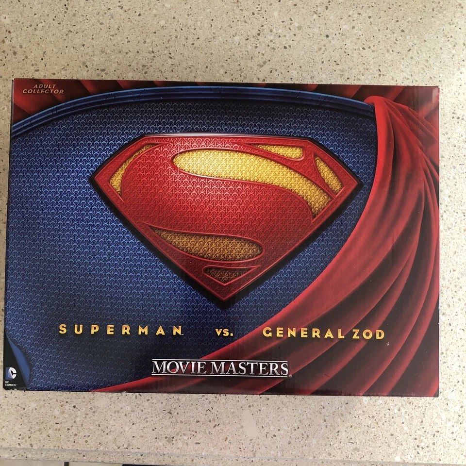 SDCC 2013 DC Man of Steel Movie Masters Superman Vs. General ZOD A27