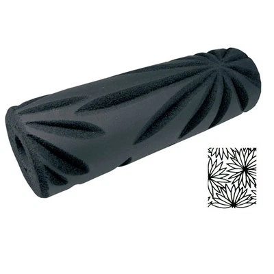 ALL-WALL Kraft Tools Drywall Texture Roller Crows Foot Pattern DW180 - Dip in Mud & Roll