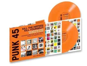PUNK 45 - KILL THE HIPPIES SOUL JAZZ RECORDS - 12" ORANGE VINYL LP - NEW - Picture 1 of 1