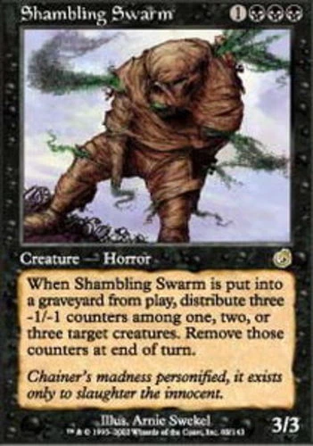 Shambling Swarm ~ Heavily Played Torment MTG Magic UltimateMTG Black Card - Image 1 of 1