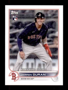 2022 Topps Update Mini #US118 Jarren Duran RC Boston Red Sox