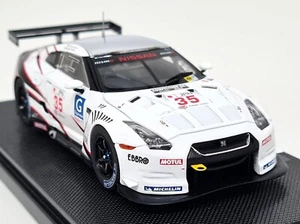 Ebbro 1/43 Nissan GT-R R35 GT1 2009 Silverstone #35 Diecast Scale Model Car - Picture 1 of 8