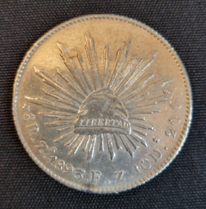 Mexico - 8 Reales - 1893 ZsFZ - Silver - KM# 377.13