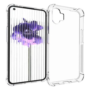 For Nothing Phone 2/2A/1 Slim Clear TPU Shockproof Phone Case Tempered Glass - Picture 1 of 9