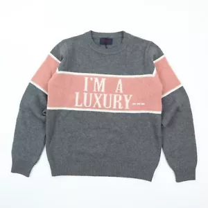 Gyles & George x Rowing Blazers I'm a Luxury Women's Sweater L Large NWT NEW - Picture 1 of 8