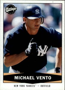 2004 (YANKEES) Upper Deck Vintage #476 Mike Vento Rookie