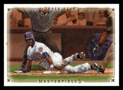 Tarjeta 2008 Upper Deck Masterpieces #56 Jose Reyes New York Mets Foto 1 de 2