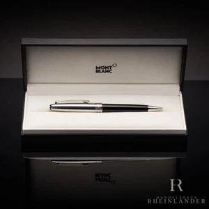 Montblanc Solitaire Stainless Steel Doué Classique 164 Kugelschreiber ID 05020  - Picture 1 of 5