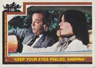 CHARLIE'S ANGELS TV SHOW SERIES 3 TRADING CARDS SET 1977 TOPPS USA BASE CARD 130 - Image 1 of 2