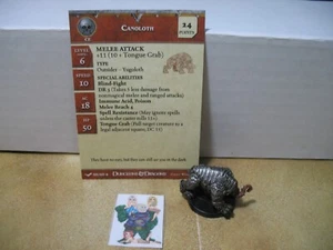 =Dungeons and Dragons D&D UNHALLOWED Canoloth 50/60 with card= - Picture 1 of 1