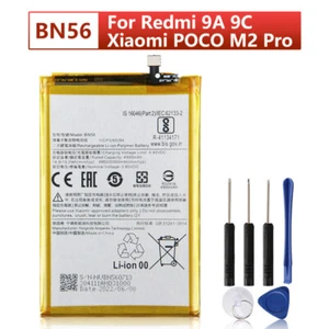 Batterie téléphone de remplacement d'origine BN56 pour Redmi 9A 9C Xiaomi POCO M2 Pro - Photo 1 sur 6