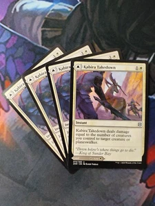 Kabira Takedown x 4 | Zendikar Rising | % de descuento 2+* | Casi nuevo | Como nuevo - Imagen 1 de 1