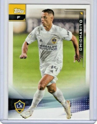 2021 Topps MLS Soccer CHICHARITO Image Variation LA GALAXY SSP VERY RARE #79 - Image 1 of 2