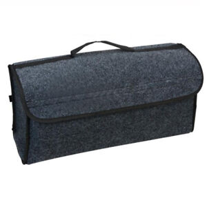 Soft Felt Car Trunk Storage Box Folding Carpet Bag Organizer Pack With Handle