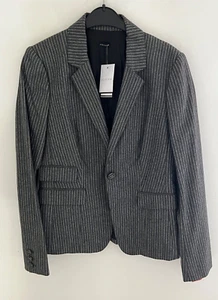 NEW JOSEPH Ladies Striped  100% Wool Size 44 UK 16 Blazer Jacket - Picture 1 of 5