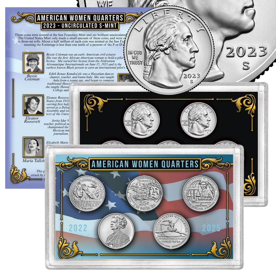 2023-S American Women Quarters Uncirculated Set - Image 1 of 1
