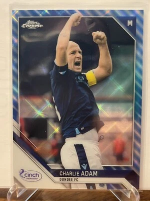 2021-22 Topps Chrome SPFL 150 Charlie Adam #40/125 Blue Tartan Refractor - Image 1 of 2