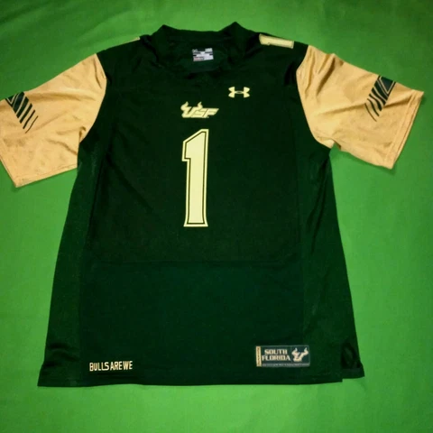 USF University of South Florida Bulls Jersey Football   (Large) Cover