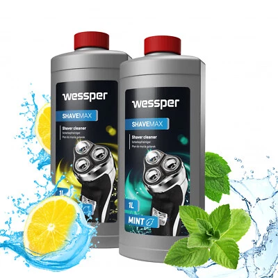 WESSPER Scherkopfreiniger für Reinigungsstation Braun Clean & Renew System CCR - 2L