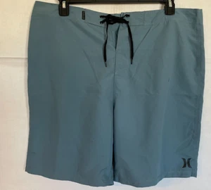 HURLEY BADEHOSE SHORTS HERREN GR. 38 TÜRKIS NEU - Bild 1 von 4