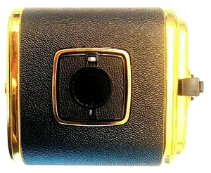 Hasselblad A12 Film Magazine 120 Back for 30 Year GOLD 500C/M Anniversary Camera - Picture 1 of 5