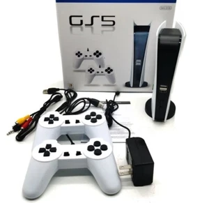 New GS5 Gamestation 5 Console 200 Classic Retro Games USB Wired Two Controllers - Picture 1 of 1