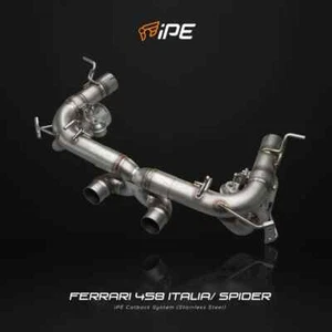 Ferrari 458 Italia / Spider iPE Exhaust Valvetronic Muffler Stainless Steel - Picture 1 of 4