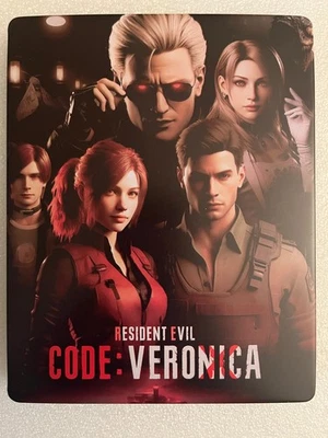 Resident Evil C0de: Veronica X Custom-Made G2 Steelbook Case PS2/XBOX (NO GAME) - Image 1 of 4